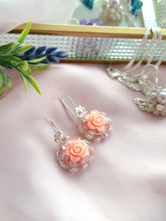 Aretes rosita melón