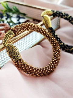 Pulsera tubular serpiente