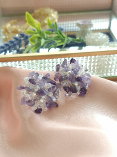 Aretes amatista