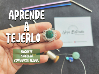 Curso engaste circular con borde