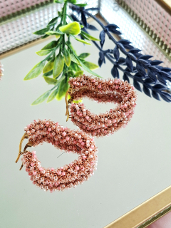 Aretes Corazones ( Cobre)
