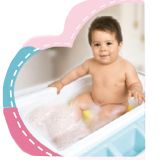 Asiento para Bañar al Bebe  - Amarillo