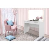 Tocador Esthefany con Espejo Blanco