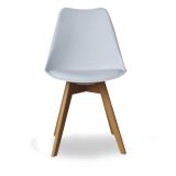 Silla Adrienne Blanco