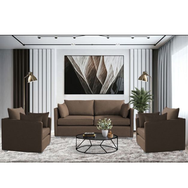 Juego de Sala Mariana 3-1-1 A-Marron