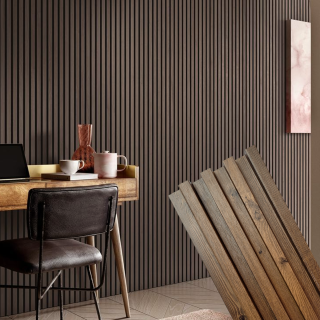 Wall Panel WPC Castaño 16cm x 2.90m - Venta por unidad