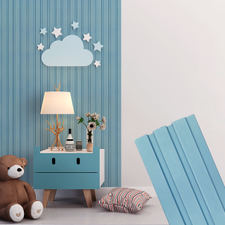 Wall Panel WPC Celeste 11cm x 2.90m - Venta por unidad