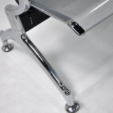 Tandem Aeropuerto 3 Puestos Cromado - Sisur