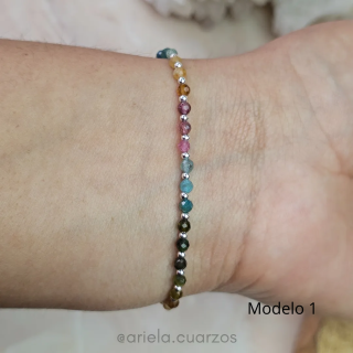 Pulsera Turmalina multicolor - 2