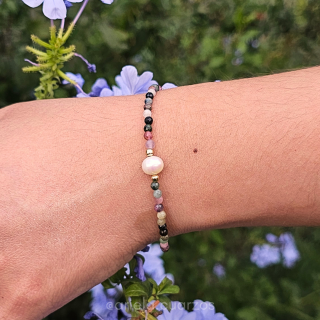 Pulsera Turmalina multicolor - 7