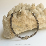 Pulsera de Cuarzo ahumado