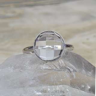 Anillo de Cuarzo Cristal