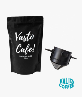 Pack Cafetalero Vasto Cafe + Filtro Portatil
