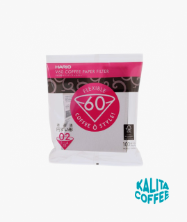 Filtro de papel V60 1-4 tazas x100 Hario