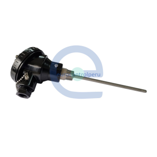 Termocupla PT100 Doble Cabezal de Baquelita