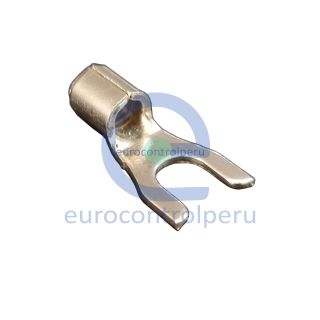 Terminal Niquelado Tipo Horquilla para Alta Temperatura 12-10 AWG