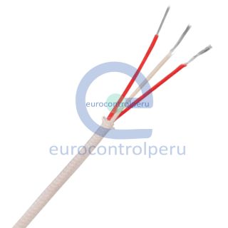 Cable para Termocupla Tipo PT100 con Funda de Fibra de Vidrio