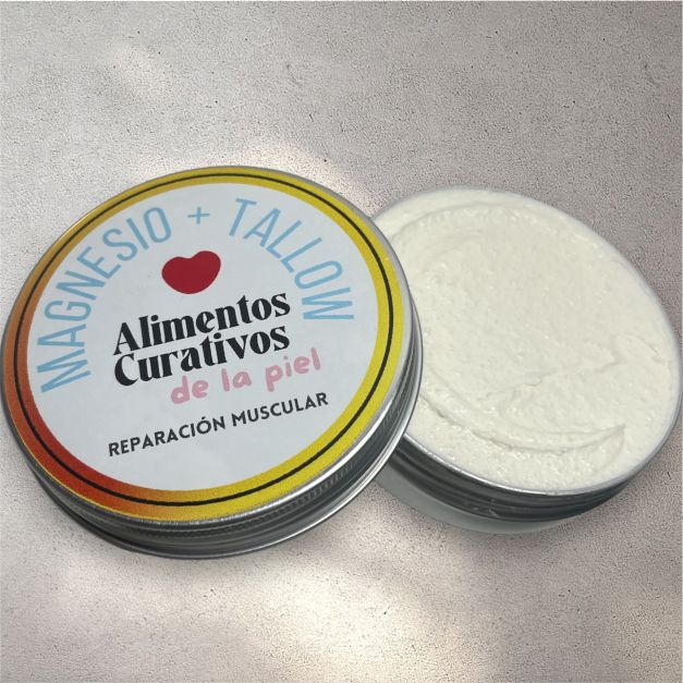 Crema Tallow + Magnesio Reparación Muscular