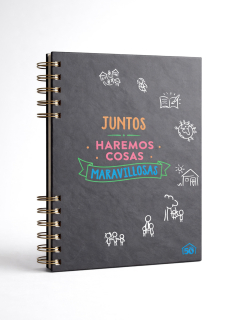 CUADERNO NEGRO JUNTOS -PODEMOS HACER COSAS INCREIBLES