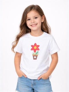 POLO FLOR BLANCO