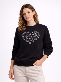 POLERA CORAZON - DAMA