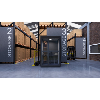 Cabina Duo Zen Box Negro Ofideas - 12