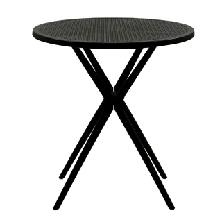 Mesa De Comedor Capri Negro Ofideas
