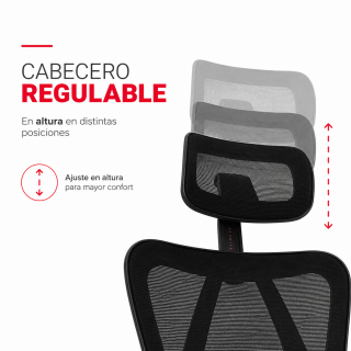 Silla Reclinable Benfor Presidente Negro Ofideas - 2