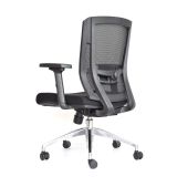 Silla Ergonómica Reclinable Delphi II Gerente 3D. Aluminio Negro Ofideas