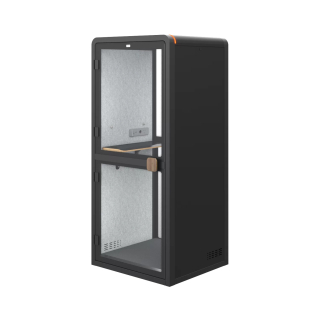 Cabina Individual Zen Box Negro Ofideas
