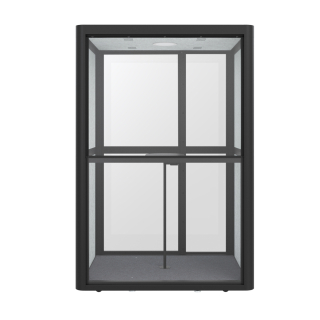 Cabina Duo Zen Box Negro Ofideas - 5