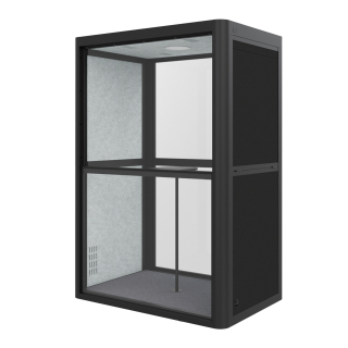 Cabina Duo Zen Box Negro Ofideas - 6