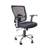 Silla De Oficina Ergonómica Luna Ejecutiva Negro Ofideas