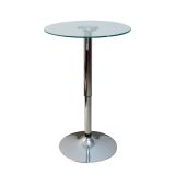 Mesa De Bar Regulable En Altura Flap Vidrio Ofideas