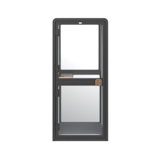 Cabina Individual Zen Box Negro Ofideas - 2