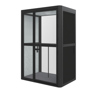 Cabina Duo Zen Box Negro Ofideas - 8