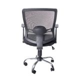 Silla De Oficina Ergonómica Luna Ejecutiva Negro Ofideas