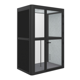 Cabina Duo Zen Box Negro Ofideas - 2
