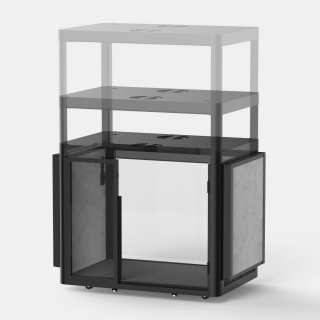 Cabina Duo Zen Box Negro Ofideas - 10