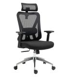 Silla De Oficina Presidencial Syncro Brazo 3D. Smart Negro Ofideas