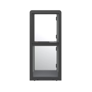 Cabina Individual Zen Box Negro Ofideas - 4