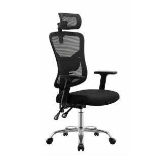 Silla Ergonómica Fone Ultra Presidente Cromado Ofideas - 3