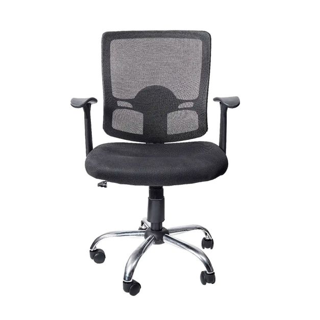 Silla De Oficina Ergonómica Luna Ejecutiva Negro Ofideas