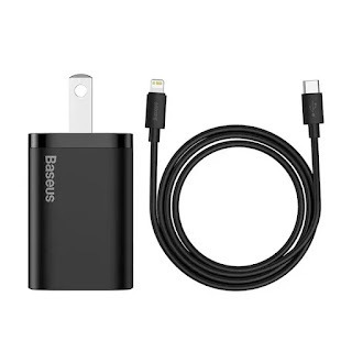Cargador de pared + cable Baseus Super Si tipo C