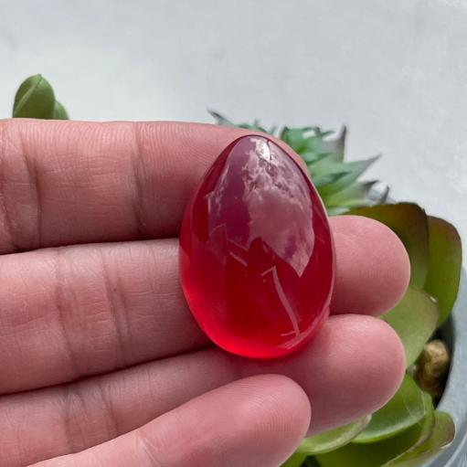 Cherry red rhodochrosite