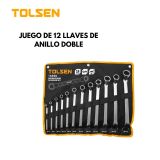 JUEGO DE 12 LLAVES DE ANILLO DOBLE  Código: 15896