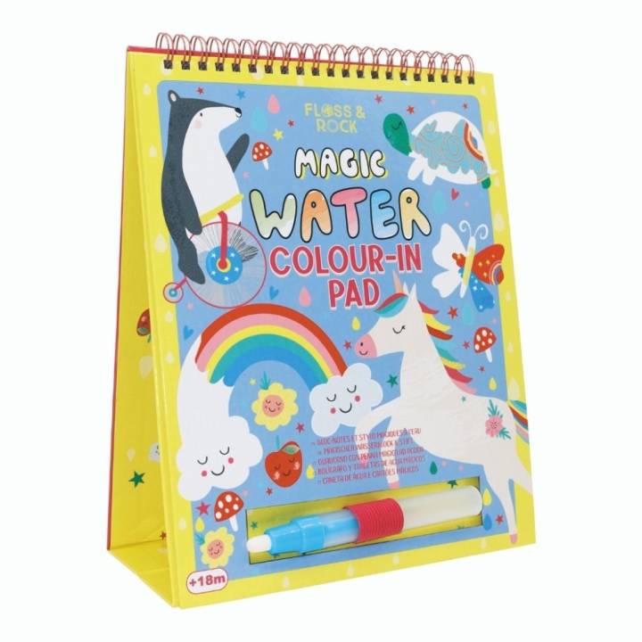 Cuaderno mágico coloreo con agua Hada Arcoíris