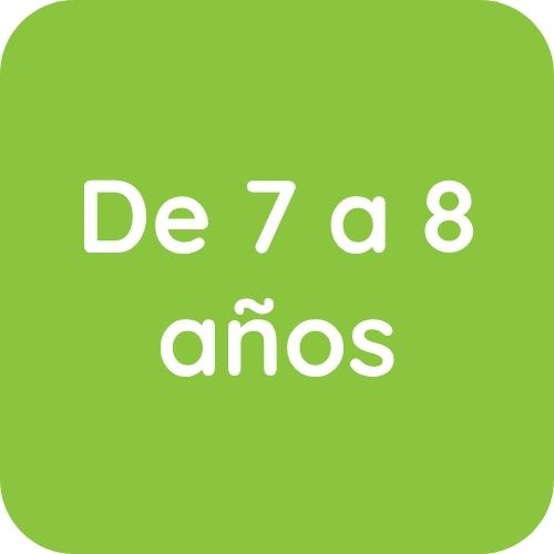 De 7 a 8 años