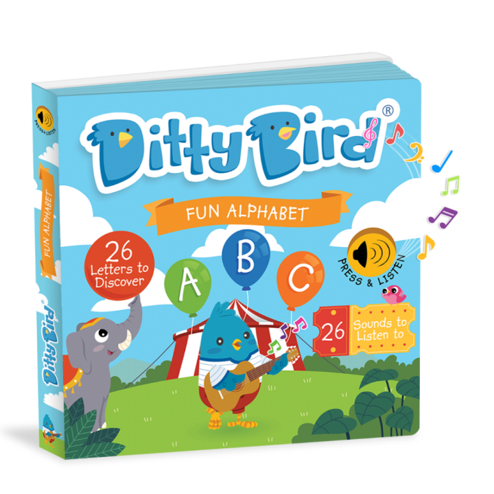 Ditty Bird Alfabeto divertido (Inglés)