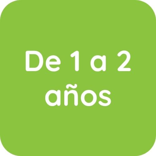 De 1 a 2 años